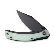 WE Knife Snick Frame Lock 19022F-4 Knife CPM 20CV Stainless Natural G10 Titanium