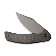 WE Knife Snick Frame Lock 19022F-5 Knife CPM 20CV Steel Titanium Green Micarta