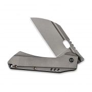 WE Knife Roxi 3 Frame Lock 19072-1 Knife CPM S35VN Steel Gray 6AL4V Titanium