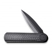 WE Knife Eidolon Liner Lock 19074B-C Knife Black 20CV Stainless Carbon Fiber