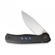 WE Knife Seer Frame Lock 20015-1 Knife CPM 20CV Stainless Black Titanium 1/610