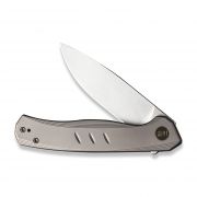 WE Knife Seer Frame Lock 20015-3 Knife CPM 20CV Stainless Gray Titanium 1/420