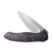WE Knife Kitefin Frame Lock 2001B Knife CPM S35VN Shredded Carbon Fiber Titanium