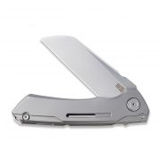 WE Knife Mini Buster Frame Lock 2003A Knife CPM 20CV Steel Gray Titanium