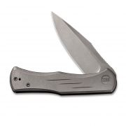 WE Knife Primoris Frame Lock 20047A-1 Knife CPM 20CV Stainless Gray Titanium