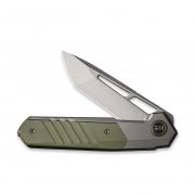 WE Knife Arsenal Frame Lock 20073-1 Knife CPM 20CV Steel Titanium OD Green G10