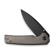 WE Knife Subjugator 21014C-4 Knife Black 20CV Stainless Steel Bronze Titanium