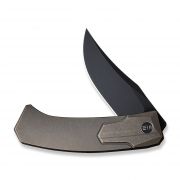 WE Knife Shuddan Frame Lock 21015-3 Knife Black 20CV Stainless Bronze Titanium