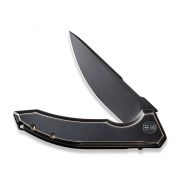 WE Knife Quixotic Frame Lock 21016-2 Knife 20CV Stainless Steel Black Titanium