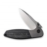 WE Knife Nitro Mini 22015-3 Linen Micarta Titanium 20CV Stainless Pocket Knives