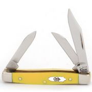 Case XX Knives Small Stockman 22175 Sunflower Delrin Stainless Pocket Knife