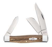 Case xx Knives Large Stockman Natural Zebra Wood 25145 Stainless Pocket Knife