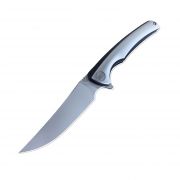 WE Knife Liner Lock 704E Knife Bohler M390 Stainless Steel Gray Black Titanium