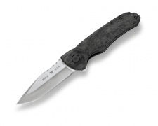 Buck Knives Sprint Pro 0841CFS2-B Black Marbled Carbon Fiber S45VN Steel Knife