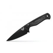Benchmade Knives Dacian Fixed Blade 203BK-02 Black Micarta CPM-MagnaCut Knife