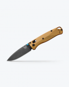 Benchmade Knives Bugout 535BK-07 Brass Aluminum M390 Stainless Pocket Knife