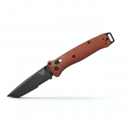 Benchmade Knives Bailout 537SBK-07 Burnt Copper Aluminum CPM-MagnaCut Knife