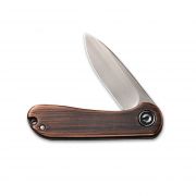 Civivi Knives Mini Elementum Frame Lock C18062Q-2 14C28N Stainless Rubbed Copper