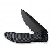 Civivi Knives Synergy 3 Liner Lock C20075D-1 Black Nitro-V G10 Pocket Knife