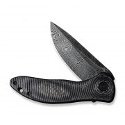 Civivi Knives Synergy 3 C20075D-DS1 Damascus Twill Carbon Fiber Pocket Knife