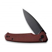 Civivi Knives Altus Button Lock C20076-2 Black Nitro-V Stainless Burgundy G10