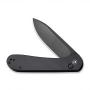 Civivi Knives Elementum Button Lock C2103A Black 14C28N Stainless Black G10