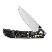 Civivi Knives Imperium C2106A Nitro-V Stainless Steel Carbon Fiber Golden Shred