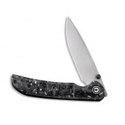 Civivi Knives Imperium C2106B Nitro-V Stainless Steel Carbon Fiber Silvery Shred