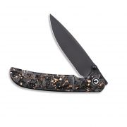 Civivi Knives Imperium C2106C Black Nitro-V Stainless Carbon Fiber Copper Shred