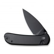 Civivi Knives Qubit Button Lock C22030E-1 Black Aluminum Stainless Pocket Knife
