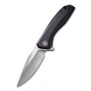 Civivi Knives Baklash Liner Lock C801E 9Cr18MoV Stainless Steel Ebony Wood