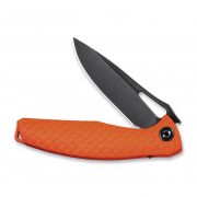 Civivi Knives Wyvern Liner Lock C902G Black D2 Stainless Steel Orange FRN