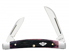 Case XX Knives Small Congress Barnboard Purple Bone 9704 Stainless Pocket Knife