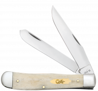 Case xx Knives Trapper Smooth Natural Bone 11020 Stainless Pocket Knife
