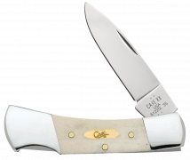 Case xx Knives Lockback Smooth Natural Bone 11026 Stainless Pocket Knife