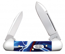 激レア　twigy CLIP 13 さんピンCAMP XXL USA製 Case XX Patriotic Kirinite Trapper Folding Knife CA11200