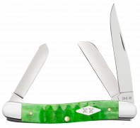 Case xx Mini Trapper Gator Jig Bright Green Bone 11441 Stainless