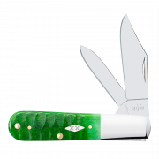 Case xx Axe Handle Gator Jig Bright Green Bone 11445 Stainless