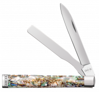 Case xx Knives Baby Doc Smooth Abalone 12029 Stainless Pocket Knife