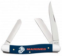 Case xx Knives Stockman U.S. Marines Blue Synthetic 13209 Stainless Pocket Knife