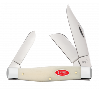 Case XX Mini Trapper Smooth Natural Bone 14021 Stainless Pocket