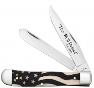 Case xx Knives US Army Trapper 15053 Natural Bone Stainless Steel Pocket Knife
