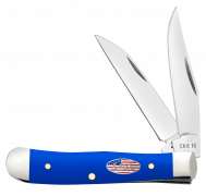 Case xx Knives Tiny Trapper Royal Blue Synthetic 16401 Stainless Pocket Knife