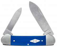 Case xx Knives Canoe Blue G-10 Satin Stainless 16753 Pocket Knife