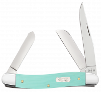 Case xx Knives Stockman Seafoam Green G-10 18111 Stainless Pocket Knife