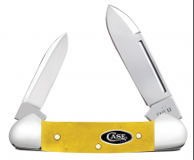 Case xx Knives Butterbean Smooth Yellow Bone 20027 Stainless Pocket Knife