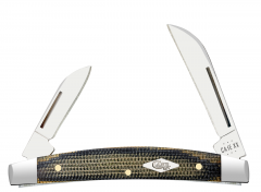 Case xx Knives Small Congress Green Black Micarta 23477 Stainless Pocket Knife