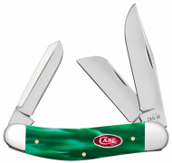 Case xx Knives Sowbelly Stockman Green Pearl 24411 Stainless Pocket Knife