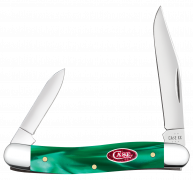 Case XX Texas Jack Green Pearl Kirinite 24413 Stainless Pocket