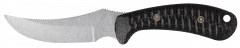Case xx Knives Ridgeback Fixed Blade Hunter Black Burlap 30593 Stainless Knife